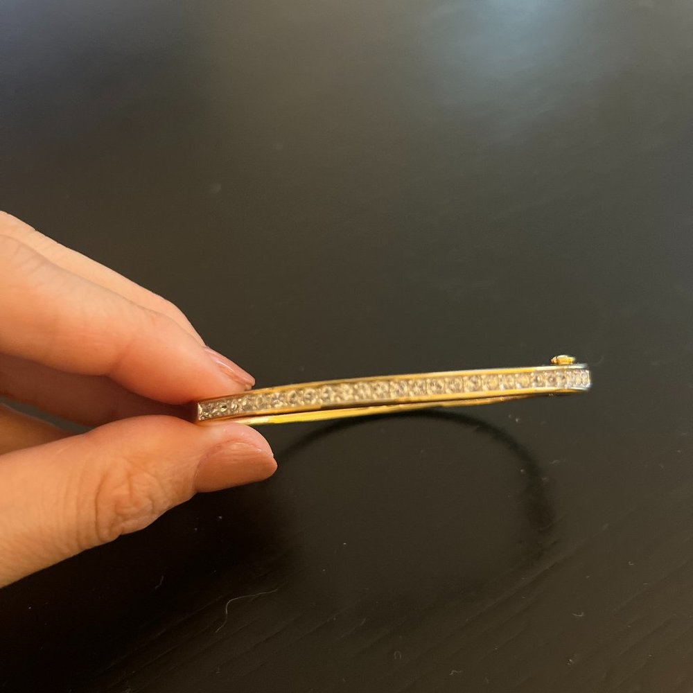 Gold Plated Diamond Braclet